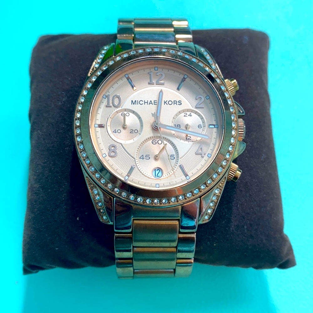 Micheal Kors Rose Gold watch